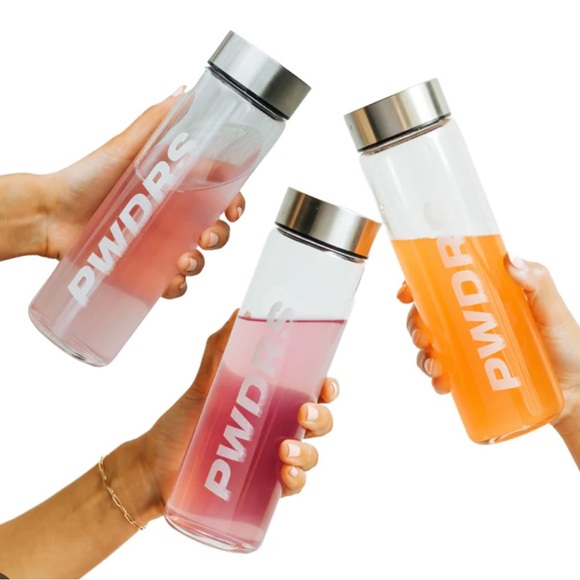 PWDRS Dining New Pwdrs Glass Bottle Tumbler Poshmark